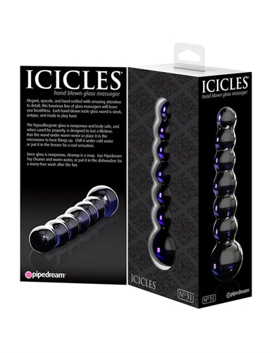 Icicles No. 51 - Black