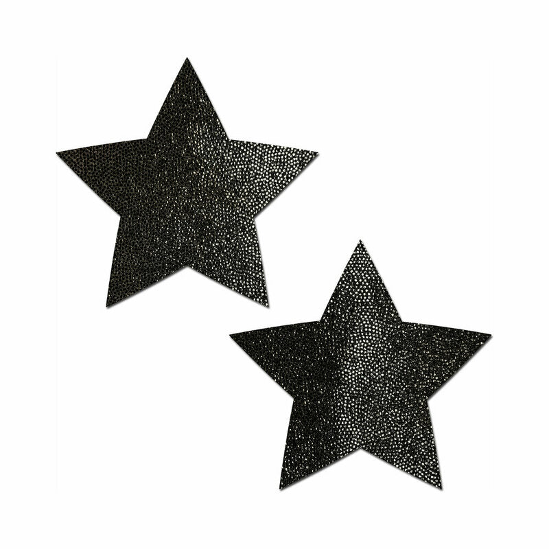 Pastease Everyday Reusable: Liquid Black Star Pasties