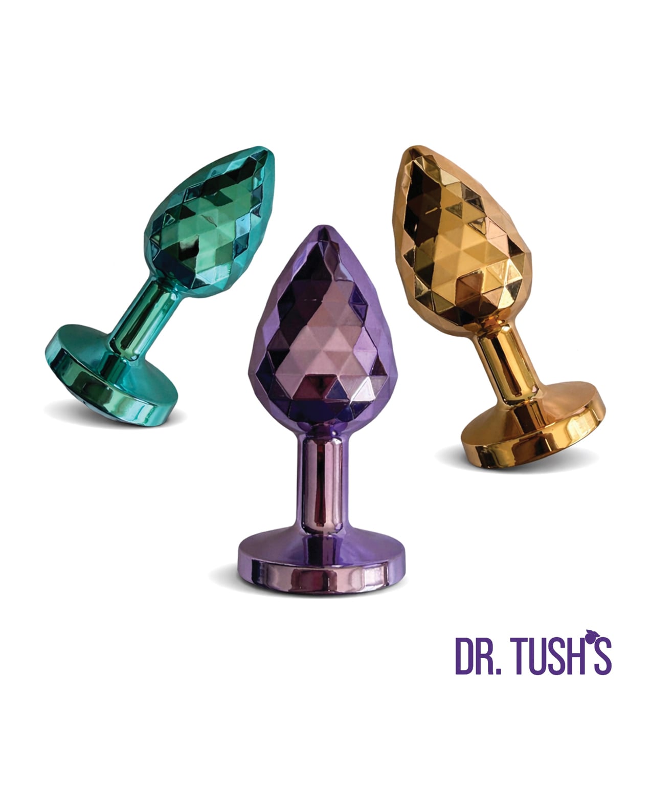 Dr. Tush's Dragon Pearls Collection Anal Plug Set - Metal