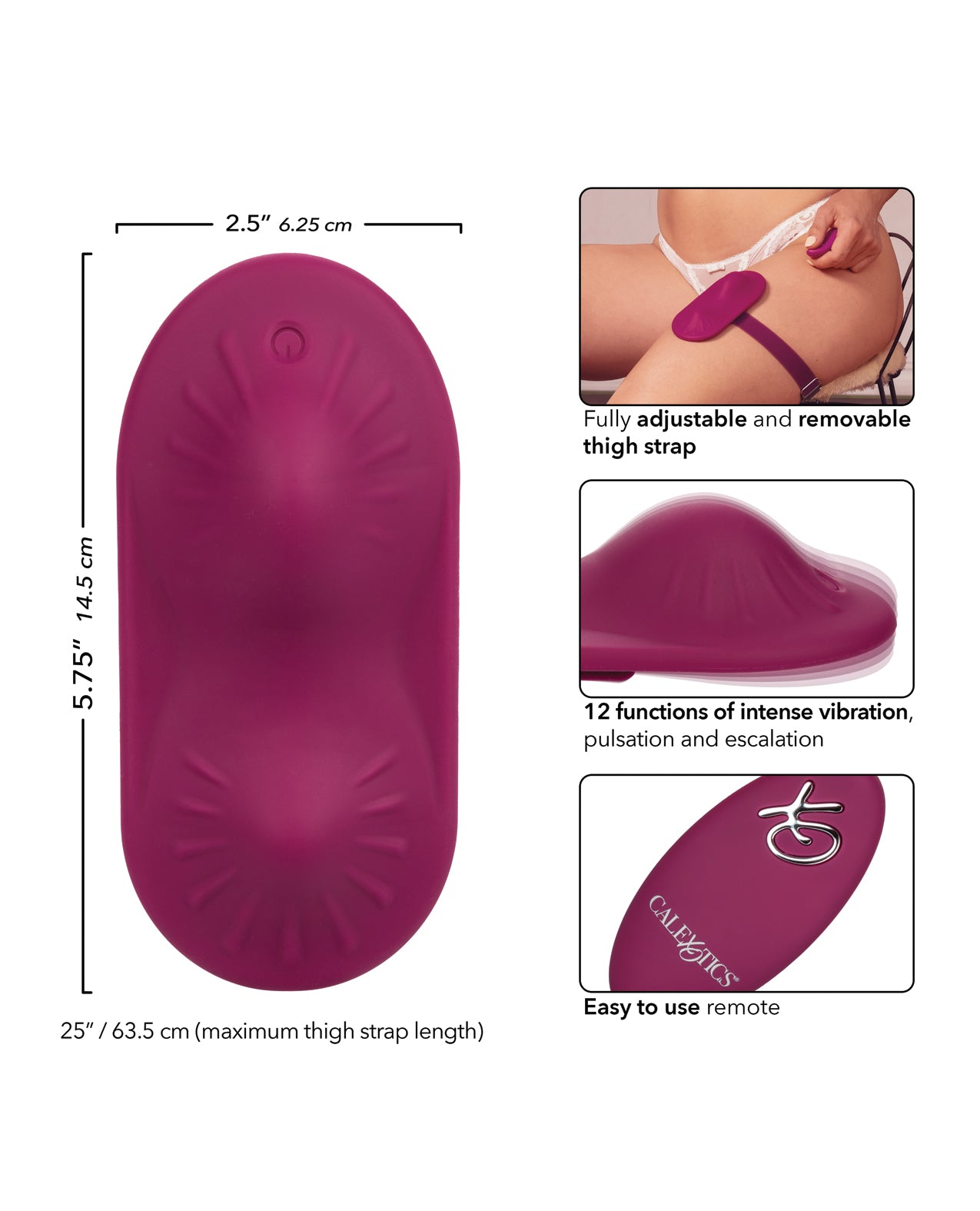 Dual Rider Remote Control Grinder - Magenta