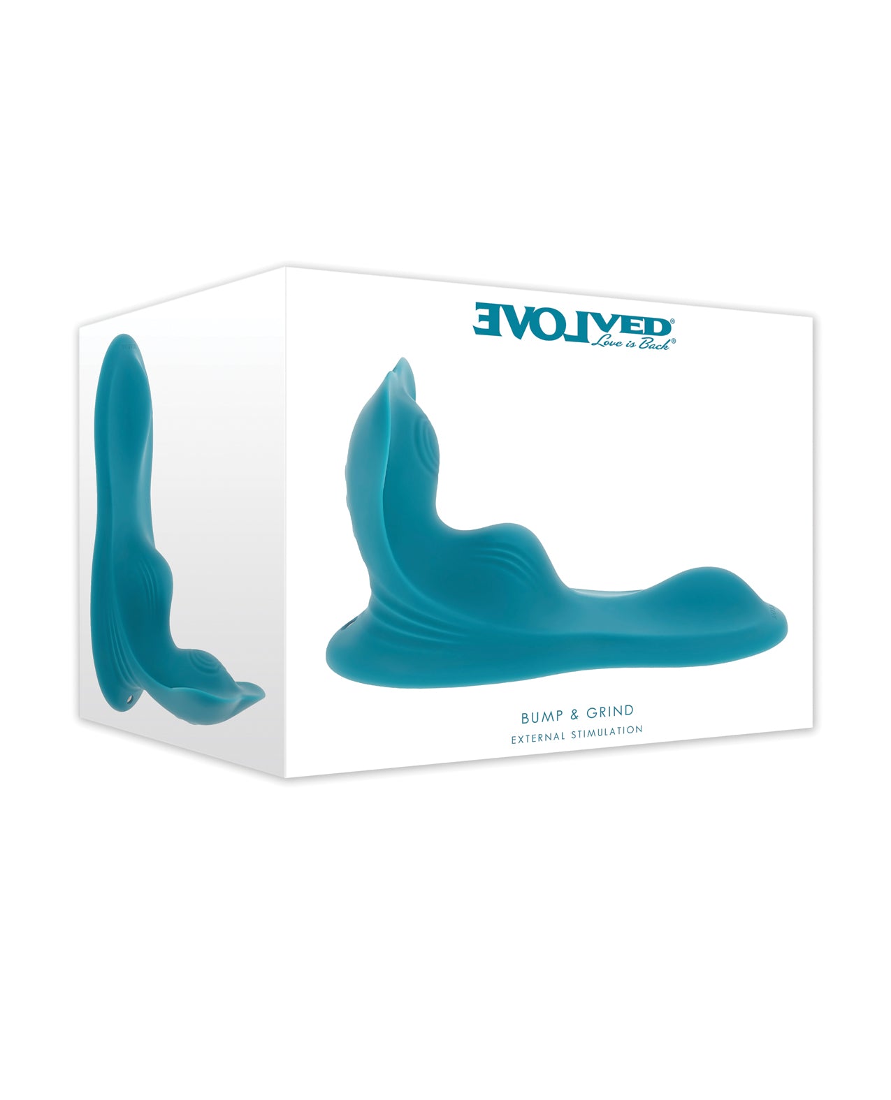 Evolved Bump & Grind External Stimulator - Teal