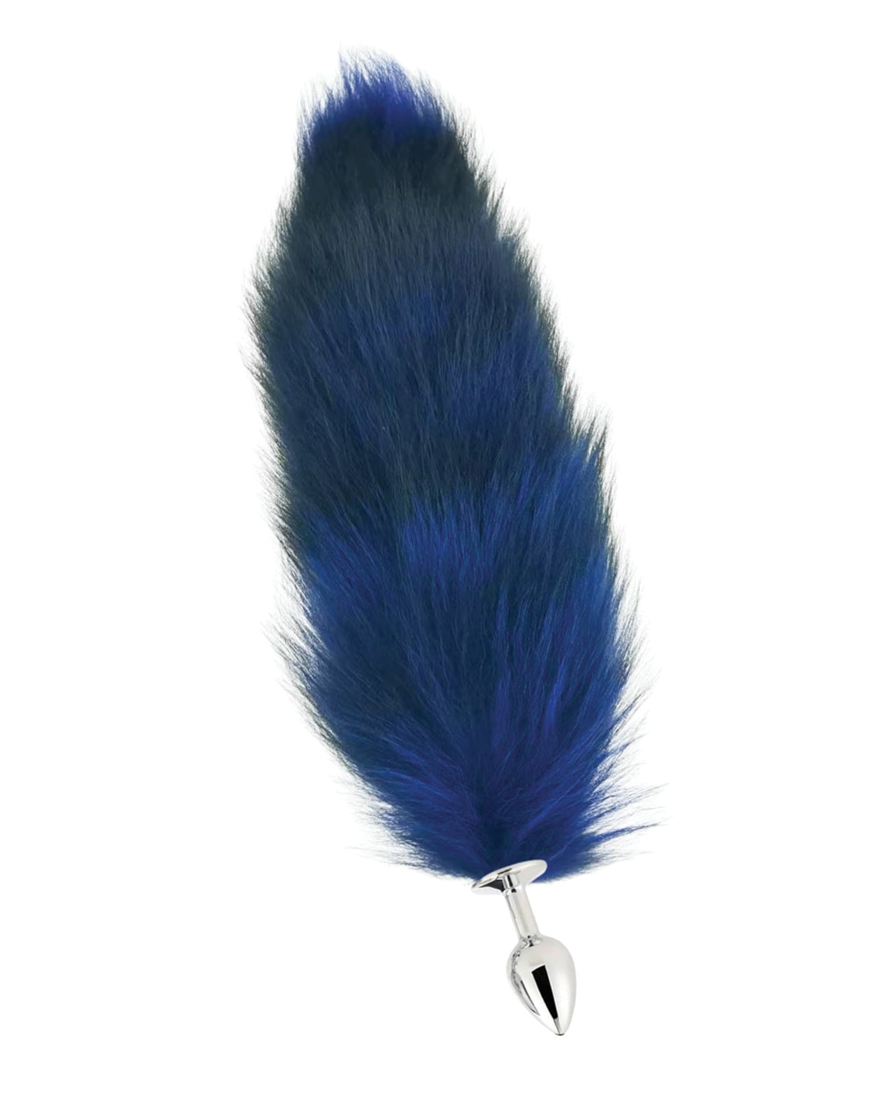Fox Tail Small Plug - Blue