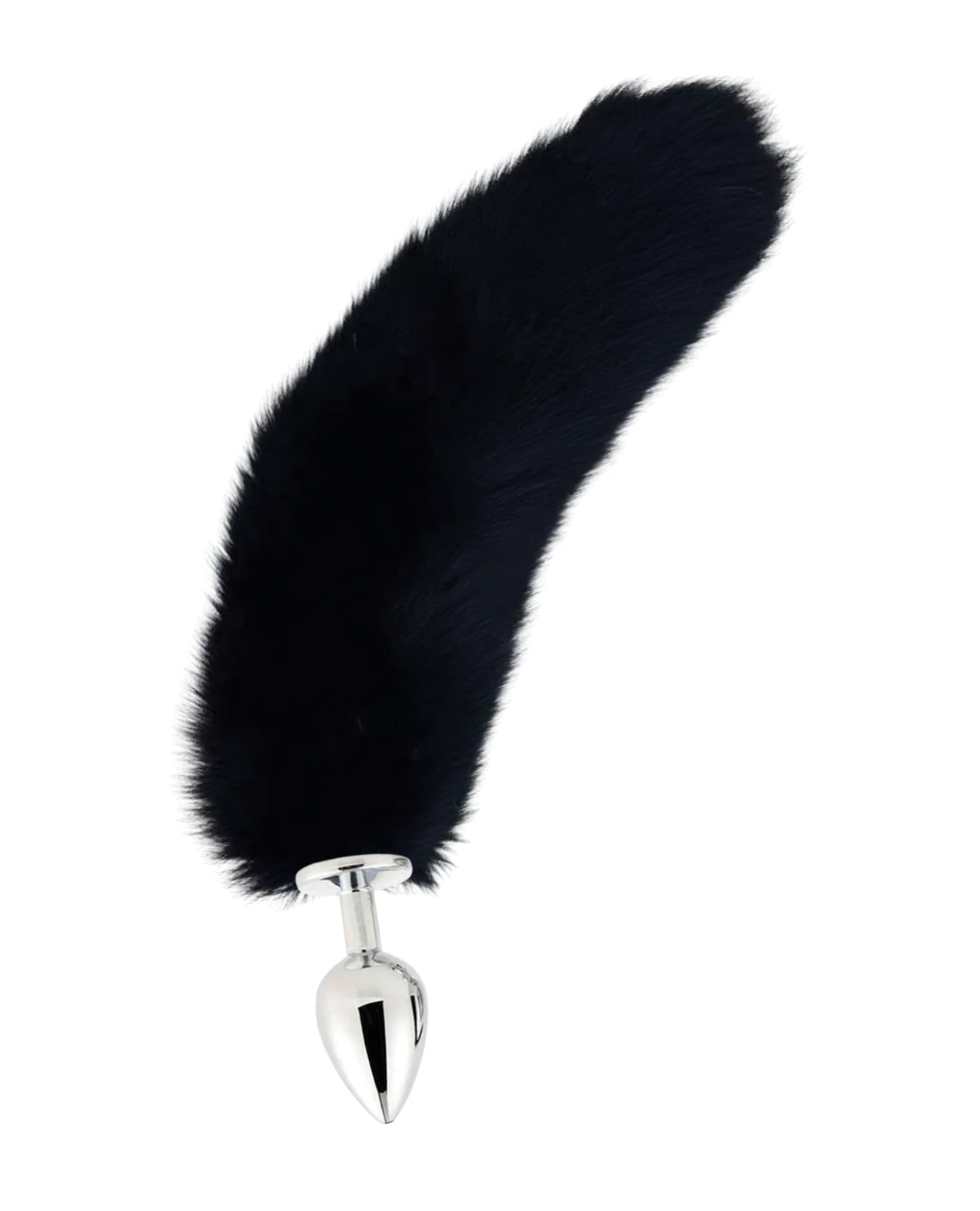 Fox Tail Large Plug - Black