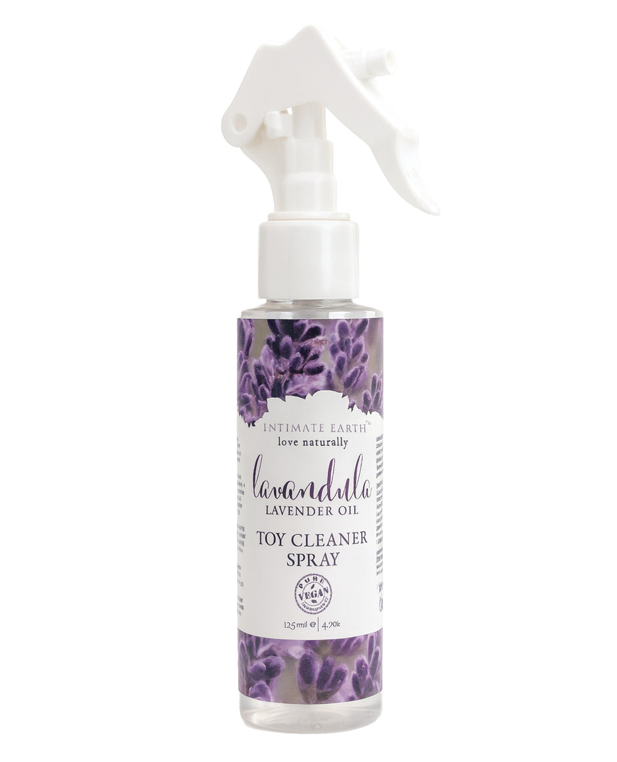 Intimate Earth Spray Toy Cleaner - 125 ml Lavandula Lavender Oil and Rosemary Extracts