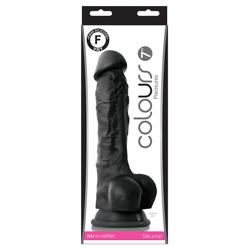 Firm Silicone Dildo 7"