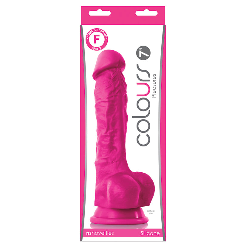 Firm Silicone Dildo 7"