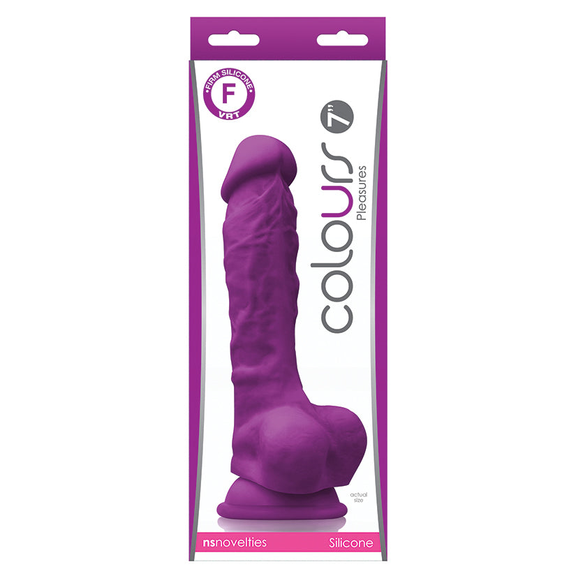 Firm Silicone Dildo 7"