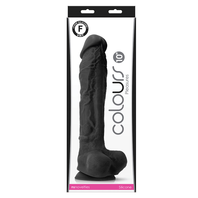 Firm Silicone Dildo 10"