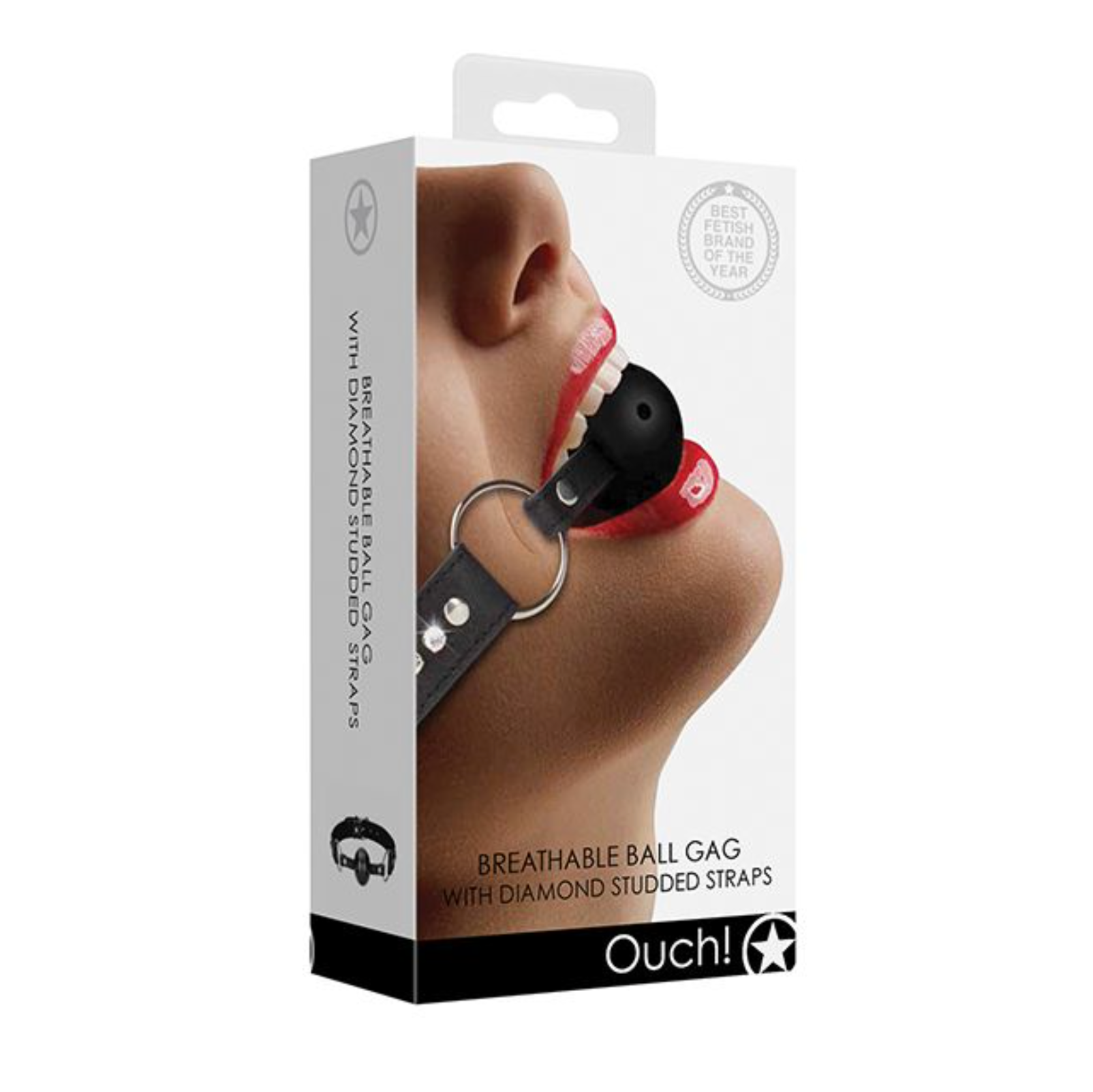 Diamond Studded Breathable Ball Gag