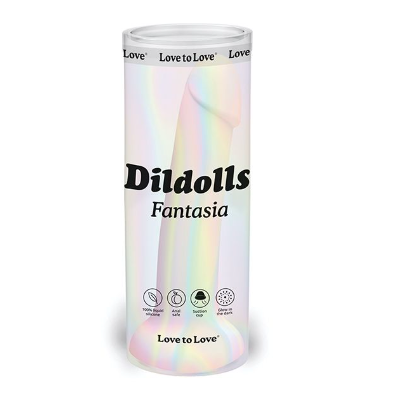 Curved Suction Cup Dildolls Fantasia