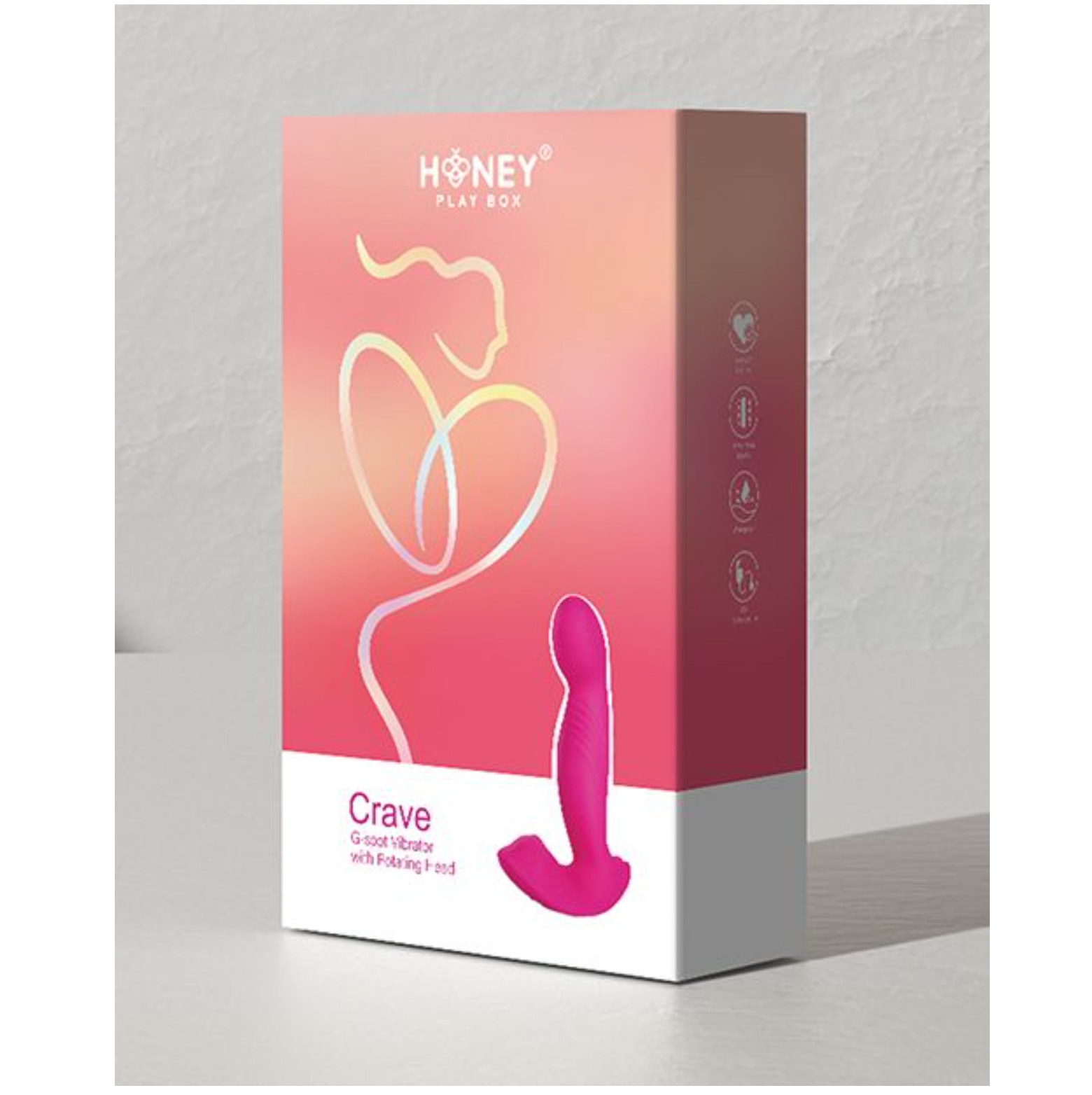Crave G-Spot Vibrator w/Rotating Head