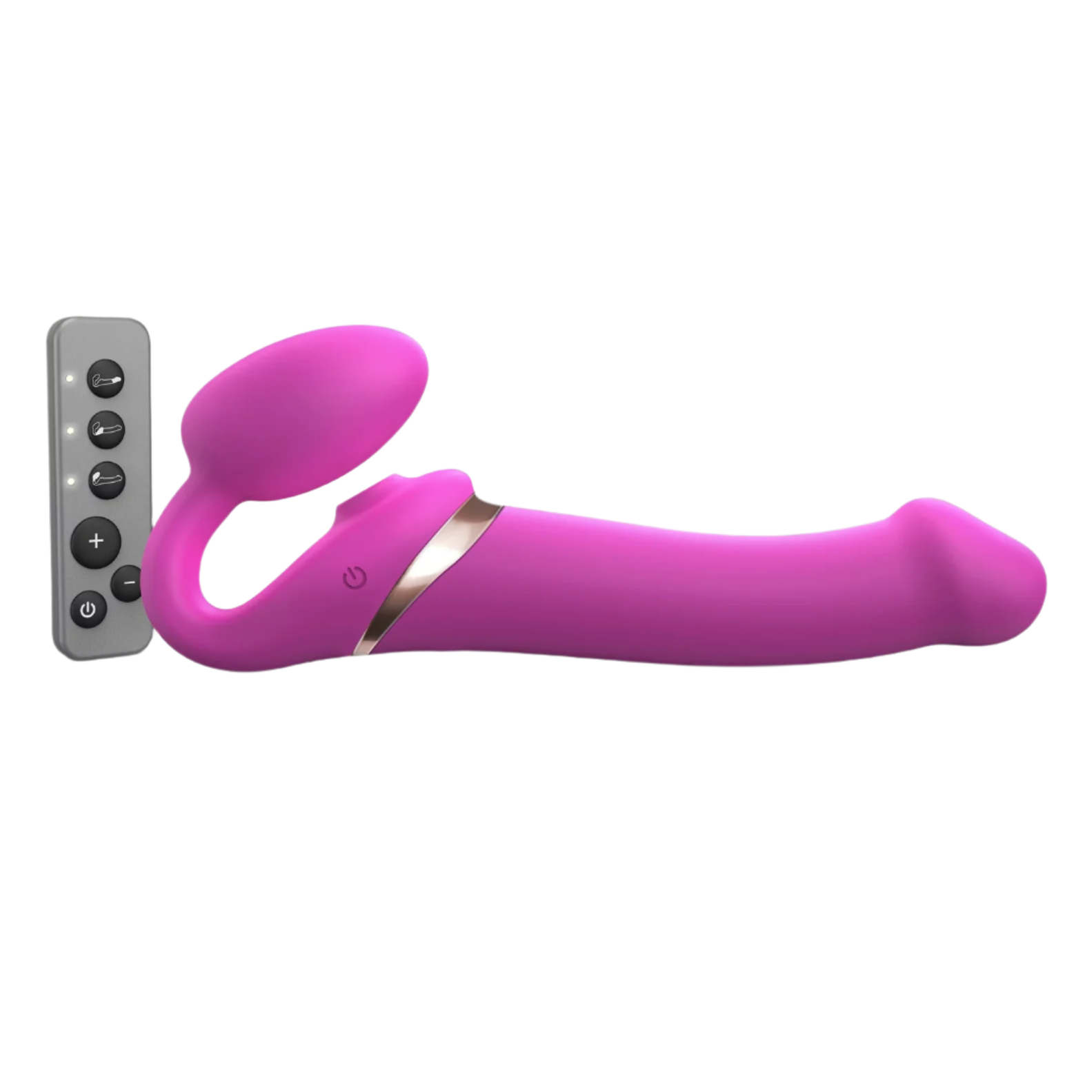 Multi Orgasm Bendable Strap-On - Large