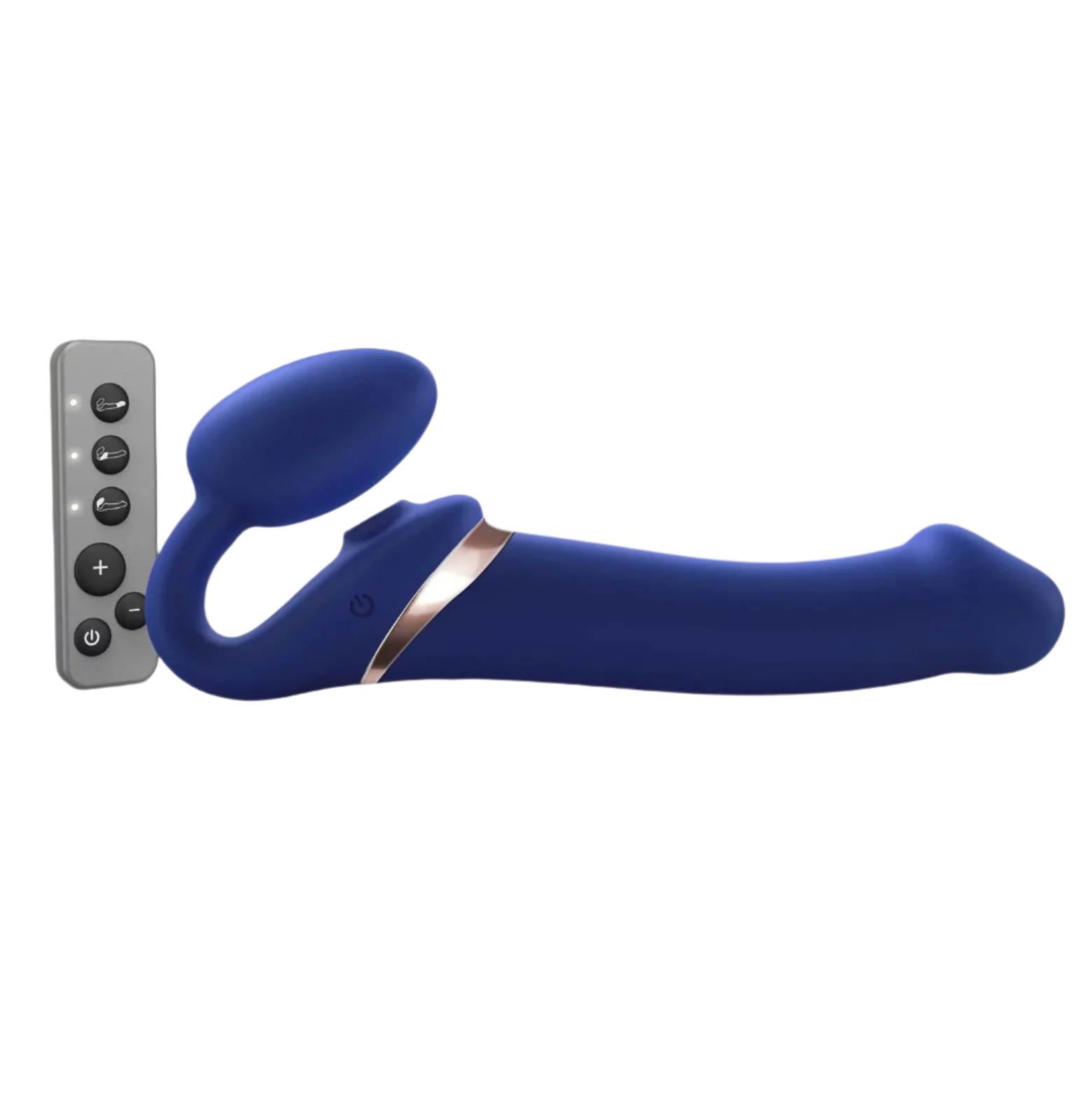 Multi Orgasm Bendable Strap-On - Large