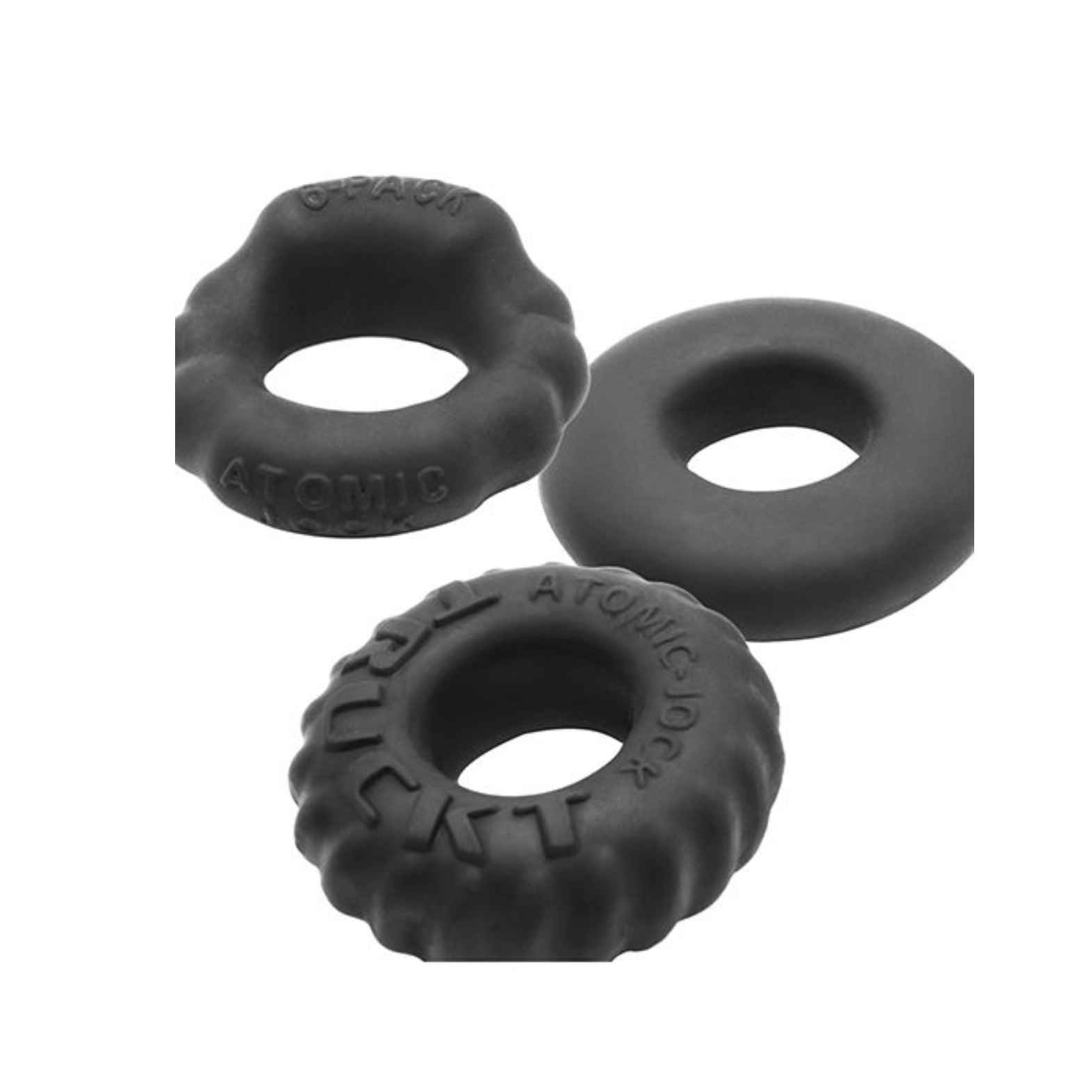 Bonemaker Boner Cock Ring Kit - Pack of 3, Special Edition Night