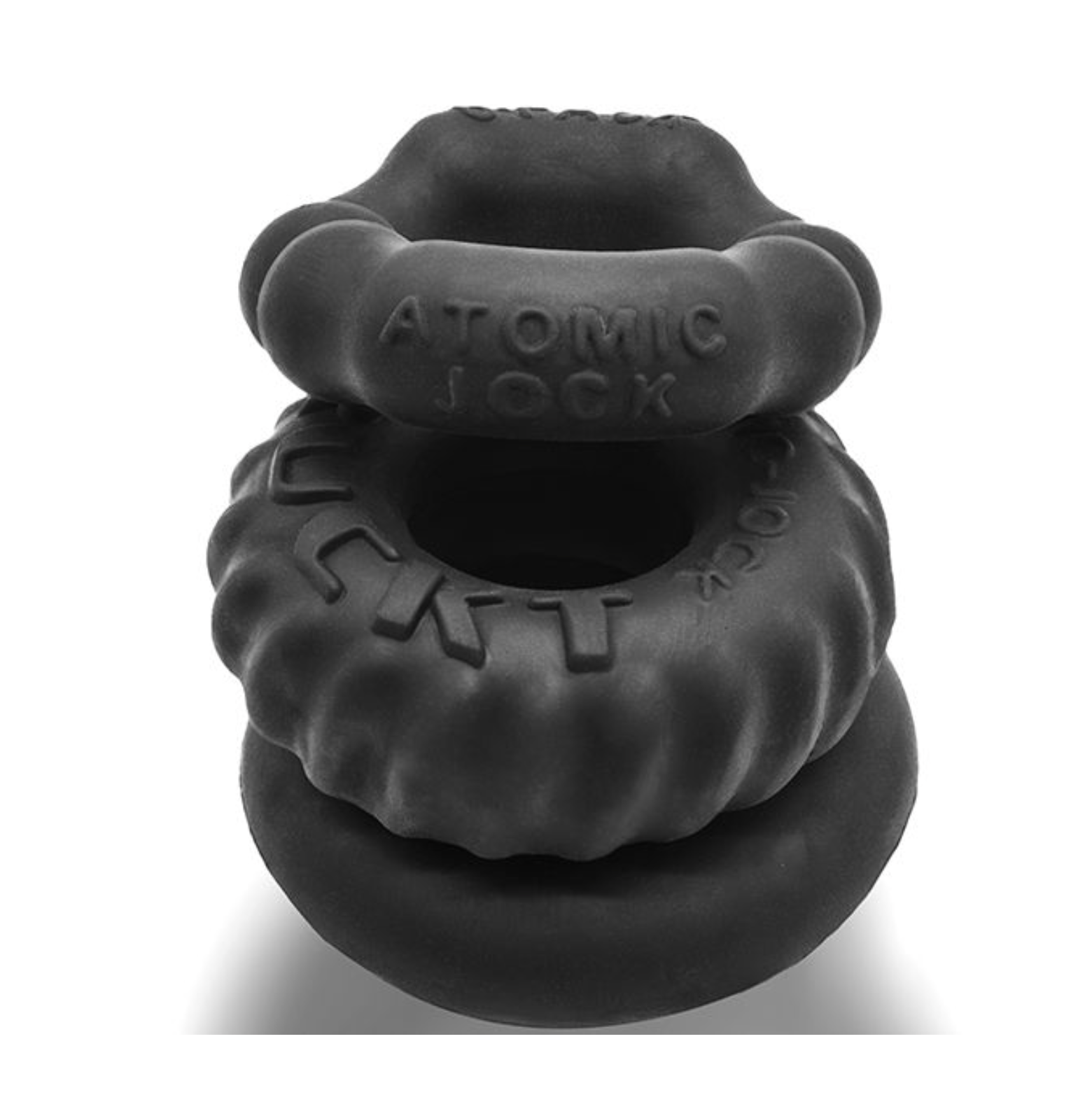Bonemaker Boner Cock Ring Kit - Pack of 3, Special Edition Night