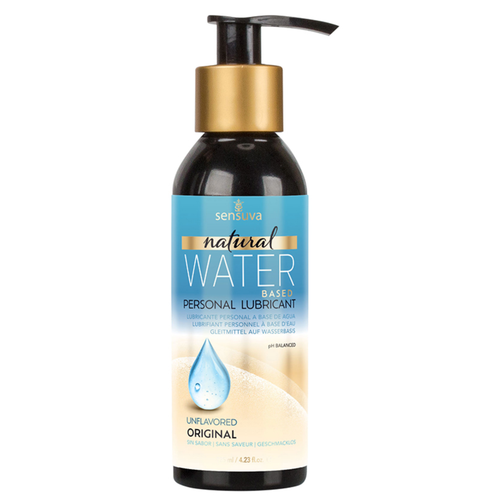 Sensuva Natural Water-Based Personal Lubricant