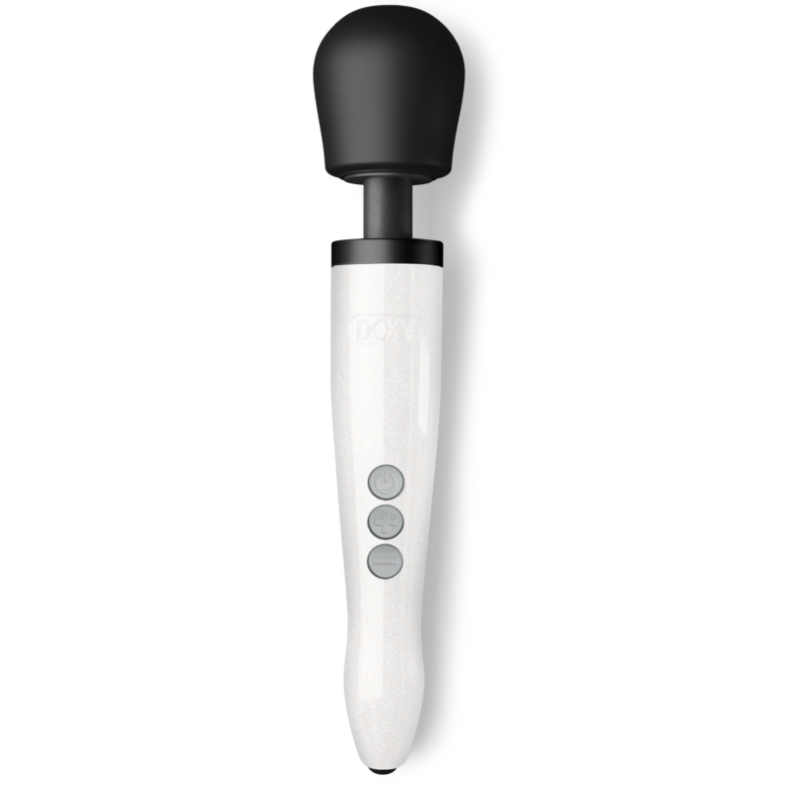 Doxy Die Cast R Rechargeable Wand – Stardust White