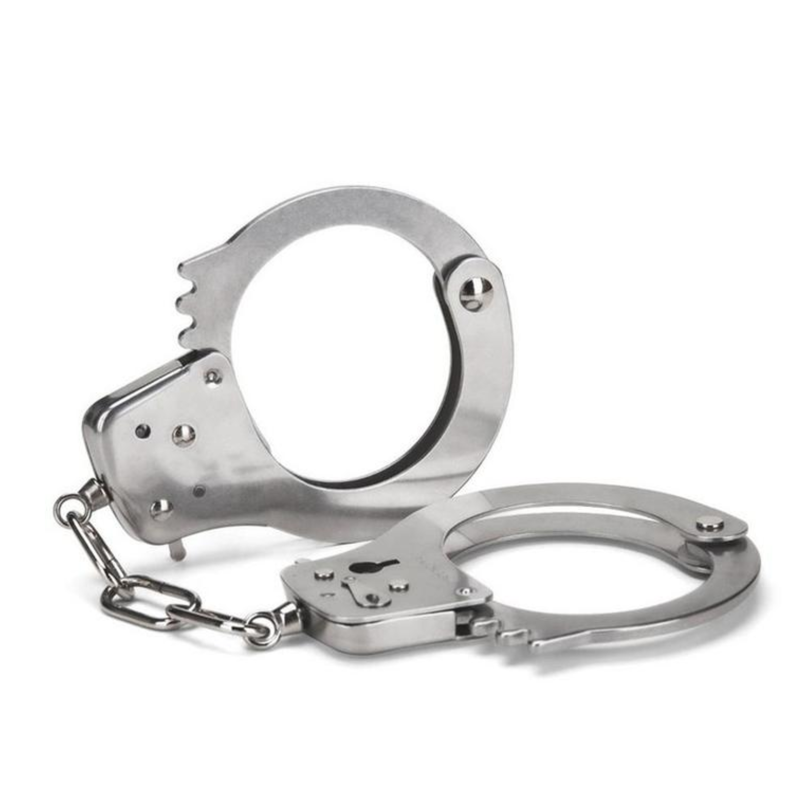 ME YOU US Bondage Metal Handcuffs – Stainless Steel Restraints
