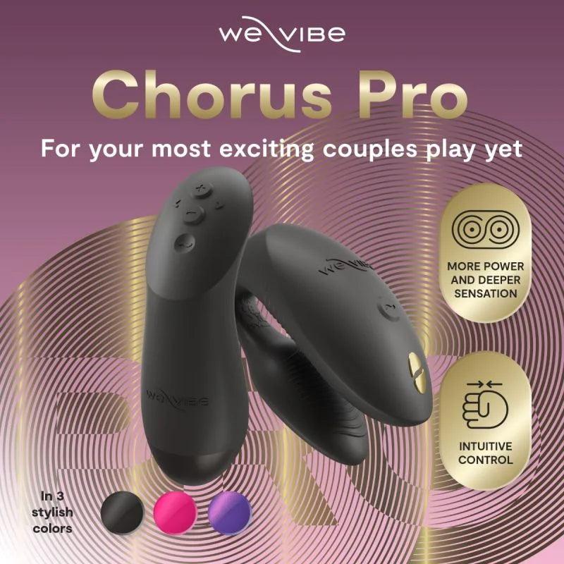 We-Vibe Chorus Pro Satin Black