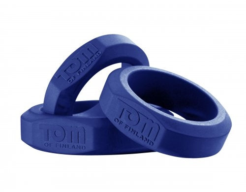 Tom of Finland Silicone Cock Ring Set