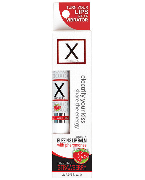 X On the Lips Buzzing Lip Balm - Cupid's Closet