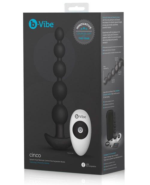 Cinco Vibrating Anal Beads