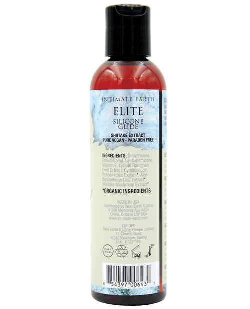 Intimate Earth Elite Silicone Glide 4oz. - Cupid's Closet