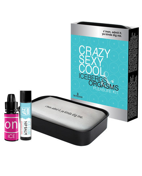 Sensuva Crazy Sexy Cool Icebergs & Orgasms Pleasure Kit - Cupid's Closet