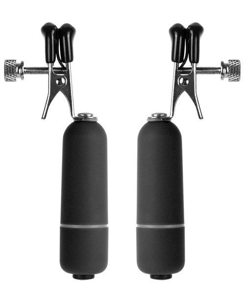 Ouch! Vibrating Nipple Clamps - Cupid's Closet