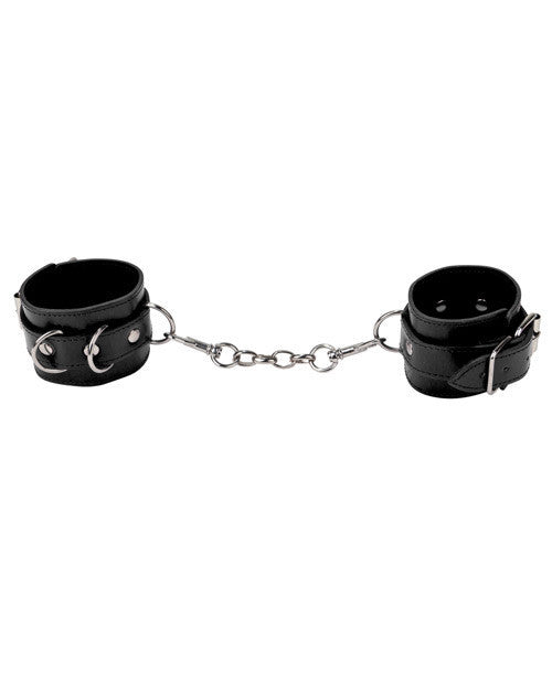 Ouch! Leather Cuffs - Cupid's Closet