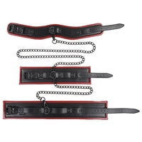 Collar with Wrists and Ankles Cuffs