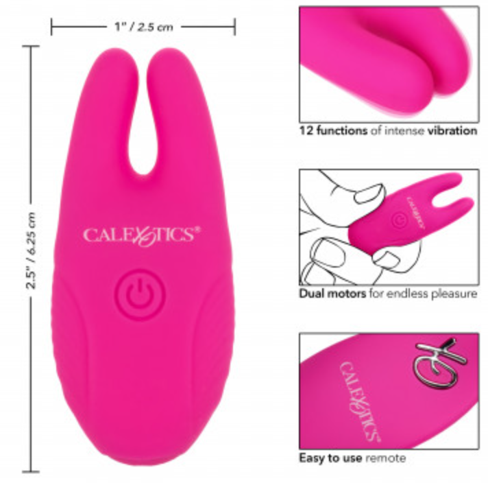 SILICONE NIPPLE CLAMPS WITH REMOTE