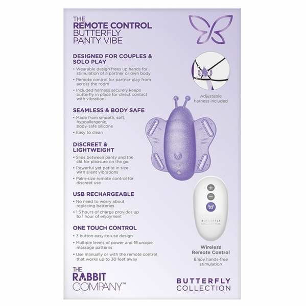 The Remote Control Butterfly Panty Vibe