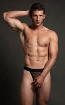 LUCA STAR JOCK-BLACK