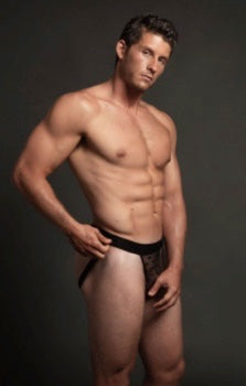 LUCA STAR JOCK-BLACK