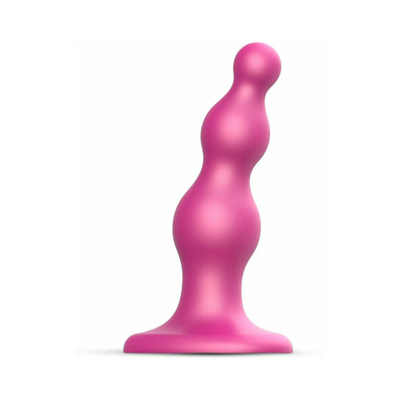 Strap-On-Me Dildo Plug Beads Small Raspberry