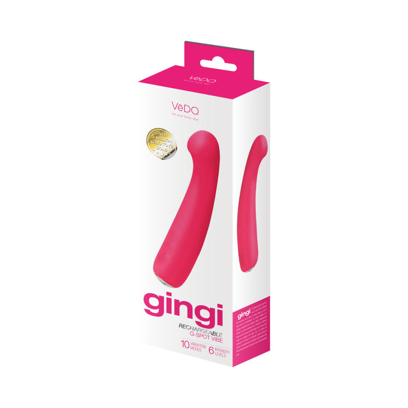 VeDO Gingi Rechargeable G-Spot Pink