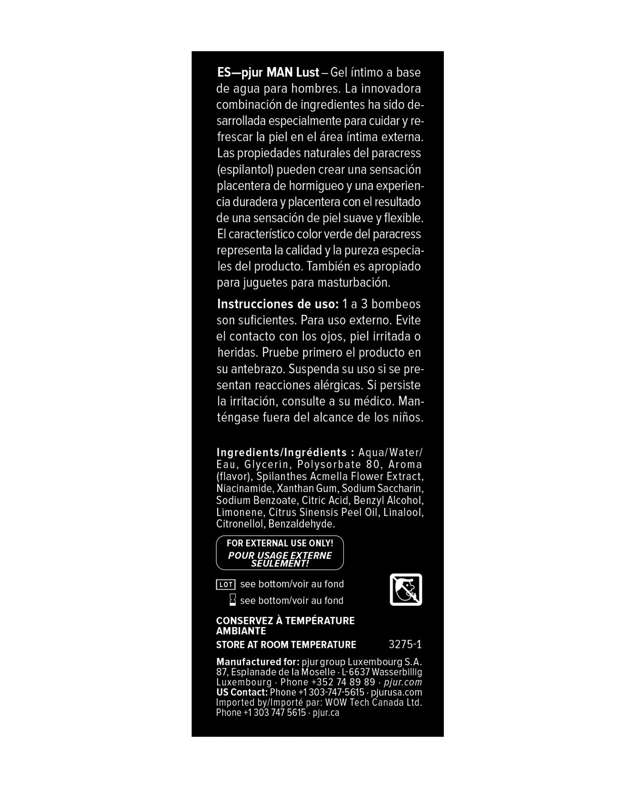 pjur MAN Lust 15 ml