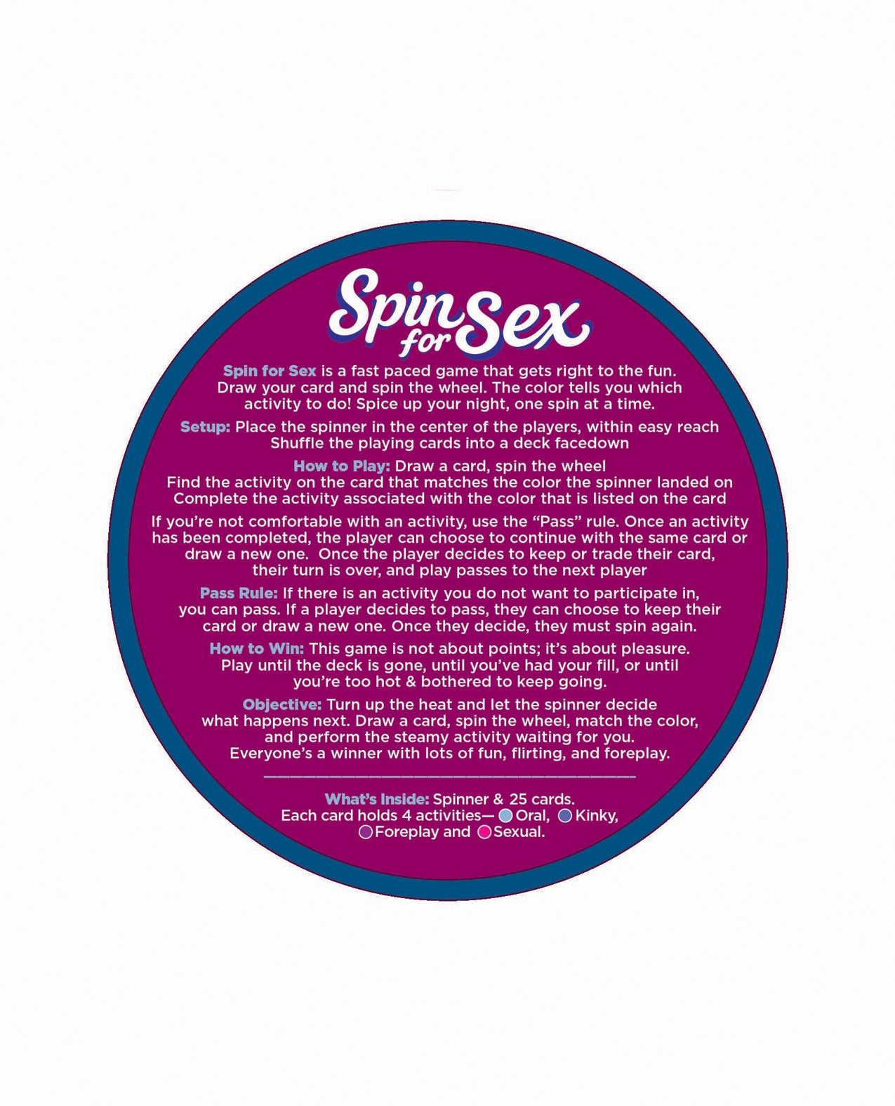 Spin for Sex Couples Game