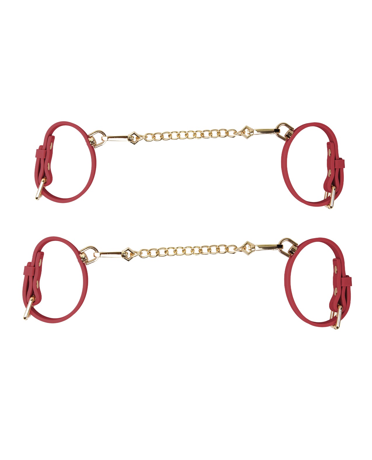 Blush Temptasia Ardor Wrist & Ankle Restraints - Red