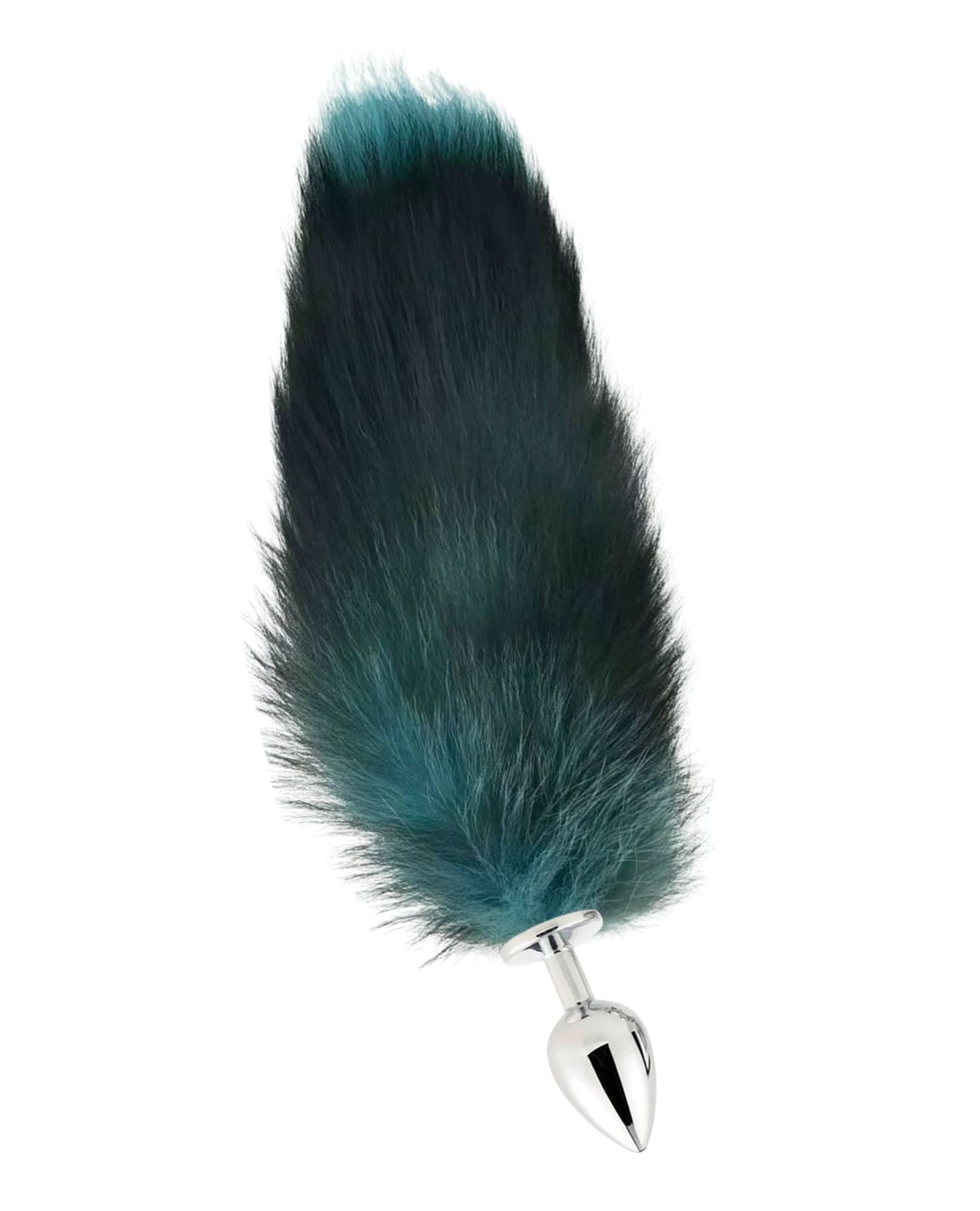 Fox Tail Large Plug - Teal