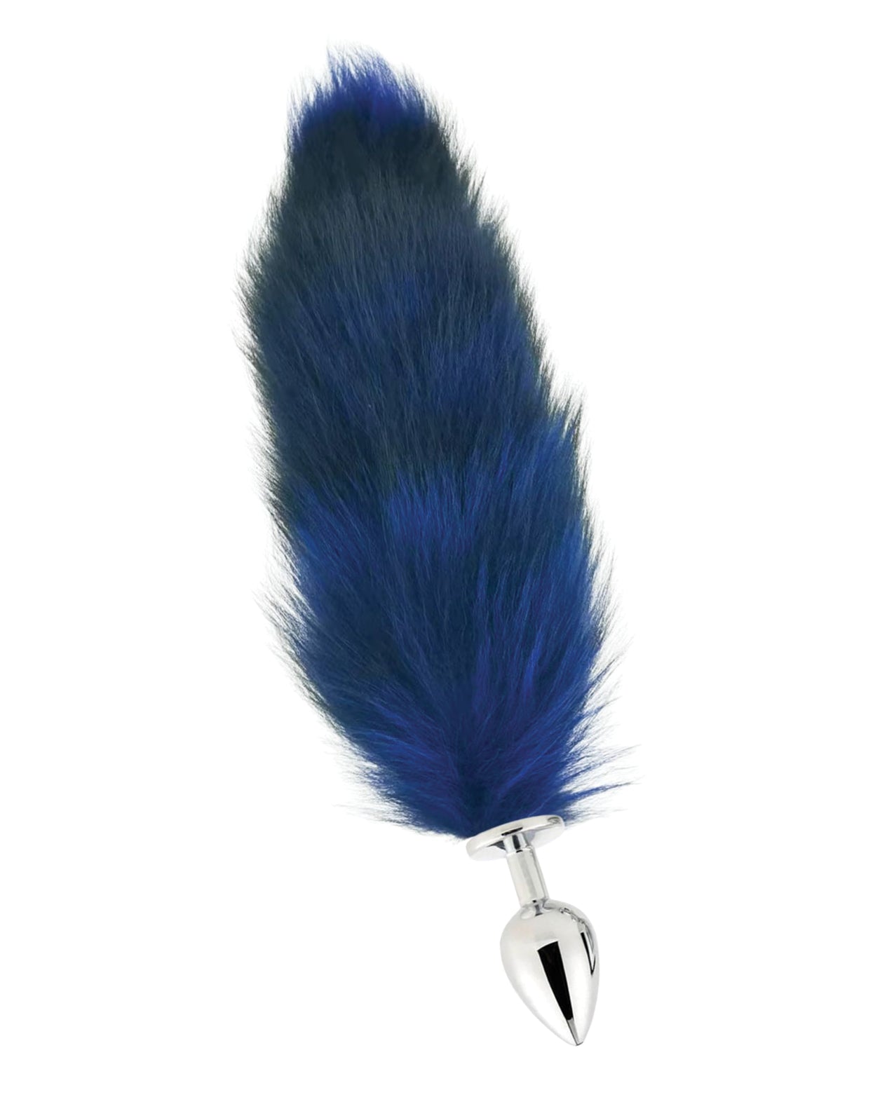 Fox Tail Large Plug - Blue