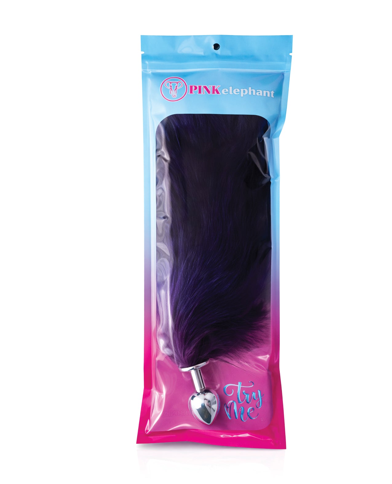 Fox Tail Large Plug - Purple