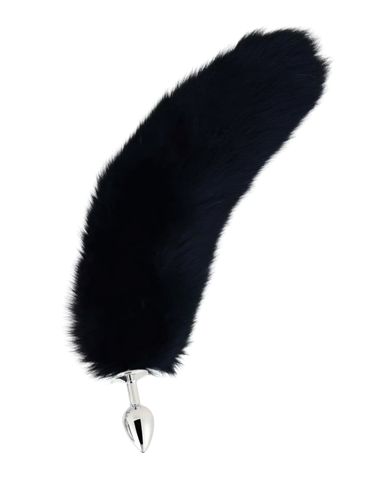 Fox Tail Small Plug - Black