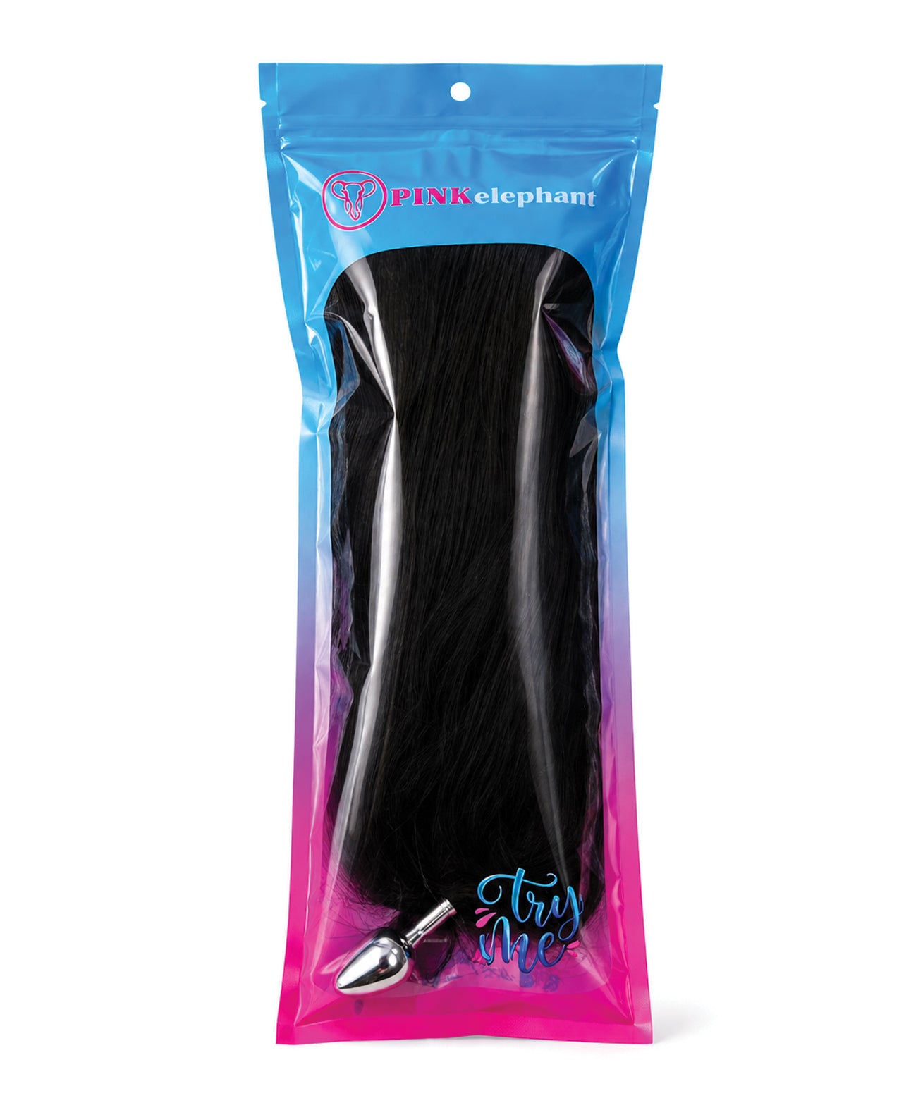 Fox Tail Large Plug - Black