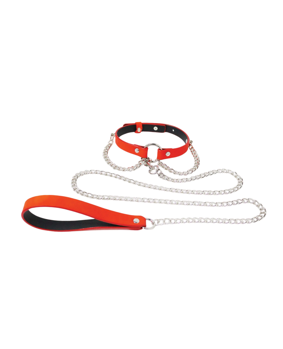 Heat Tease Collar - Blood Orange/Yellow