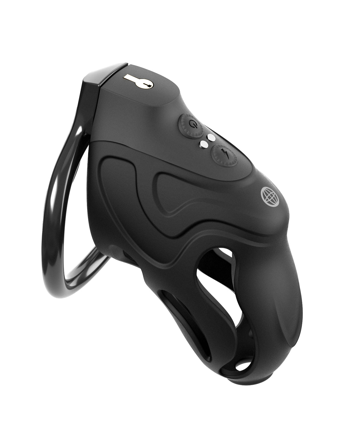 Fantasy C-Ringz Control Core Elite Remote Controlled Vibrating & Electro-Stim Cock Blocker - Black