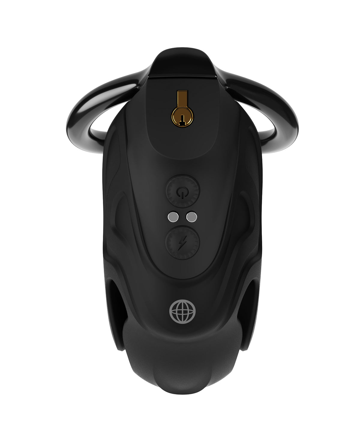 Fantasy C-Ringz Control Core Elite Remote Controlled Vibrating & Electro-Stim Cock Blocker - Black