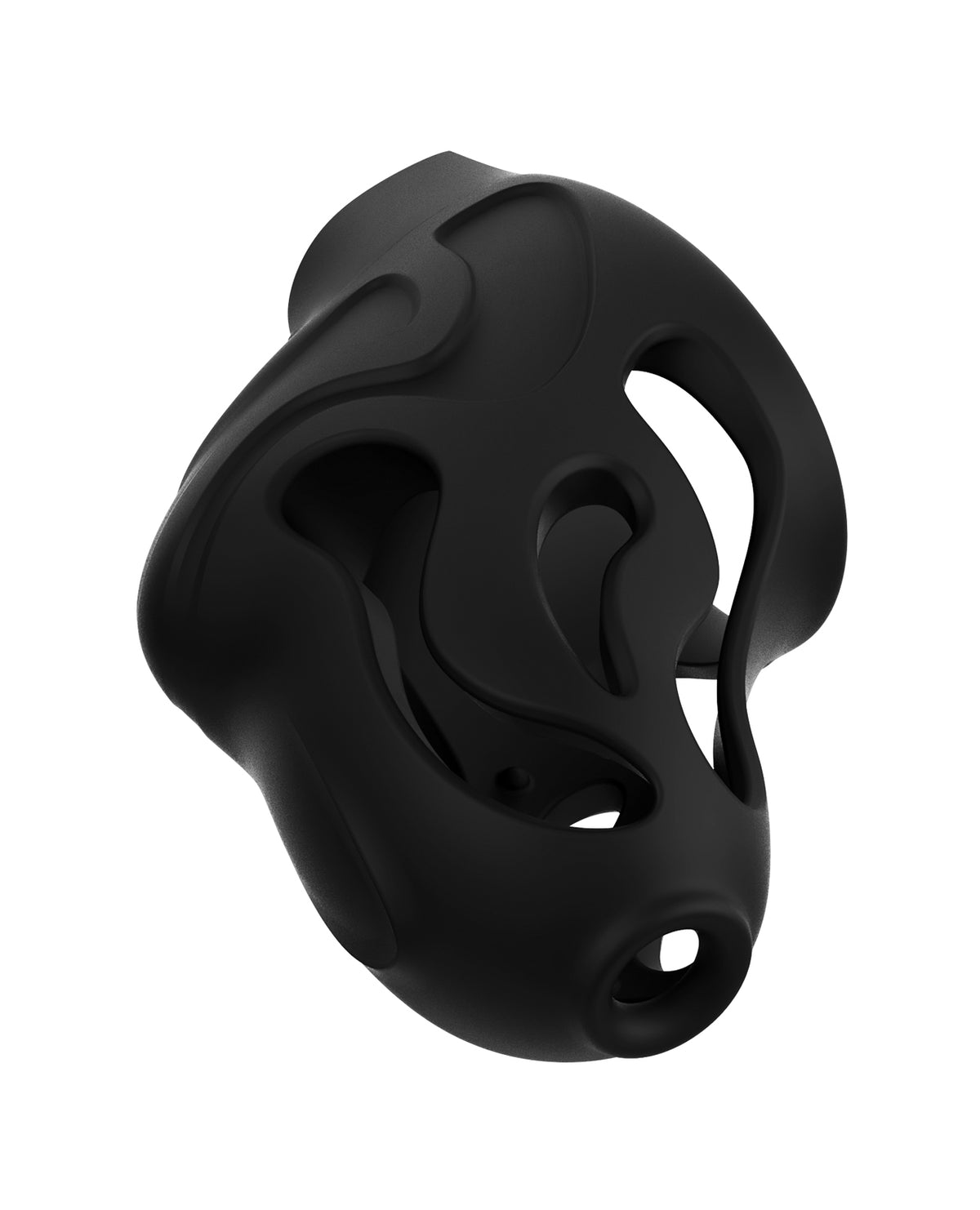 Fantasy C-Ringz Control Core Elite Remote Controlled Vibrating & Electro-Stim Cock Blocker - Black