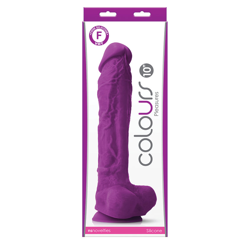 Firm Silicone Dildo 10"